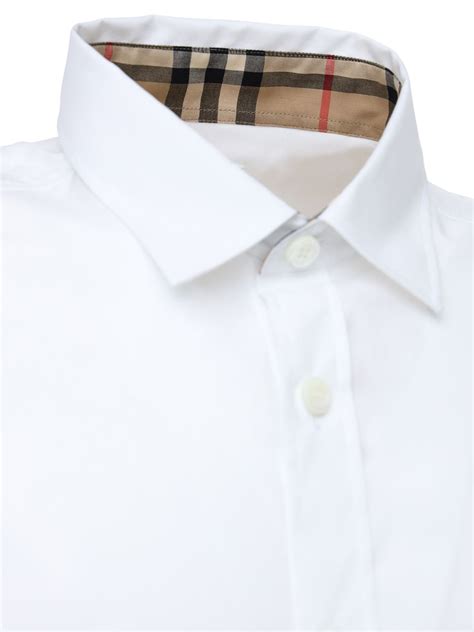 Sherwood Monogram Motif Slim Fit Stretch Poplin Button